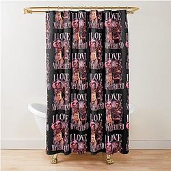 I Love My Girlfriend Johnny Cage Shower Curtain