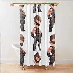 Johnny Cage Mortal Kombat The Hollywood Superstar Shower Curtain
