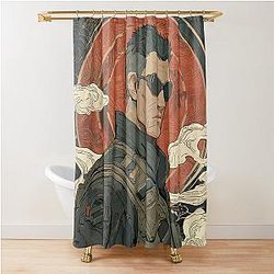 Hollywood Johnny Cage Mortal Kombat Shower Curtain