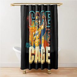 Johnny Cage Tribute Shower Curtain