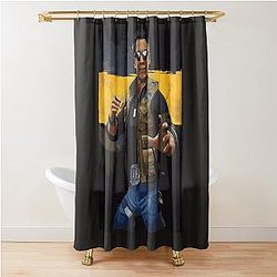 Johnny Cage Classic T-Shirt Shower Curtain