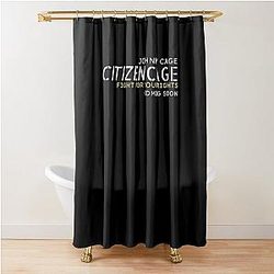 Citizen Johnny Cage Video Game Shower Curtain