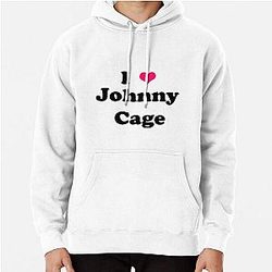 Johnny Cage Black Pullover Hoodie