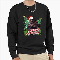 Merry Christmas Johnny Cage Mortal Kombat Pullover Sweatshirt