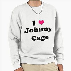 Johnny Cage Black Pullover Sweatshirt