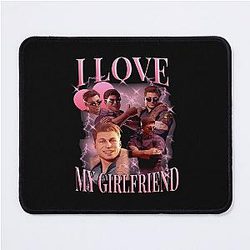 I Love My Girlfriend Johnny Cage Mouse Pad
