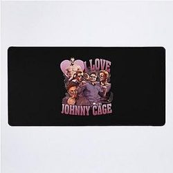 I Love Johnny Cage Desk Mat