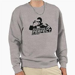Being Perfect - Johnny Cage Quotes Sweatshirt