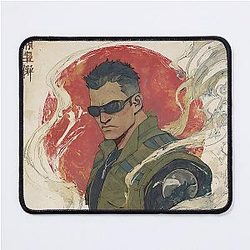Iconic Johnny Cage Mortal Kombat Mousepad