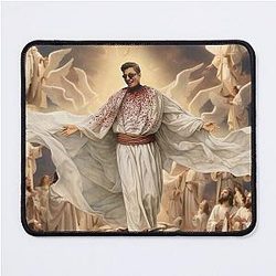 Johnny Jesus Mouse Pad