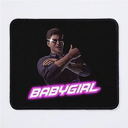 Babygirl Johnny Cage Mortal Kombat Mouse Pad