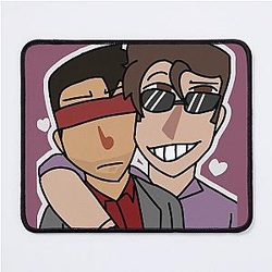 Kenshi Takahashi and Johnny Cage Mousepad