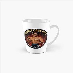 Mortal Kombat Johnny Cage Autograph Tall Mug