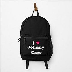 Johnny Cage - I love Johnny Cage white Backpack