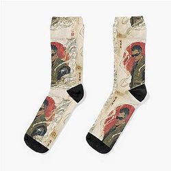 Iconic Johnny Cage Mortal Kombat Sock