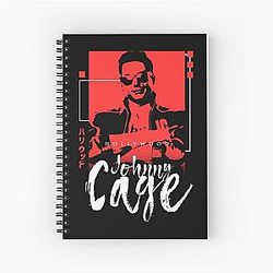 Hollywood Johnny Cage Klose Kombat Spiral Notebook
