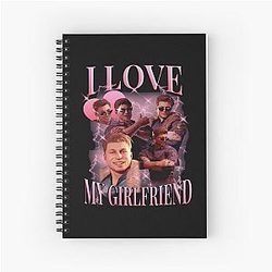 I Love My Girlfriend Johnny Cage Notebook