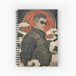 Hollywood Johnny Cage Mortal Kombat Notebook
