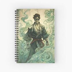Johnny Cage Mortal Kombat Notebook