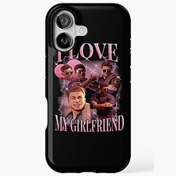 I Love My Girlfriend's Johnny Cage iPhone Tough Case