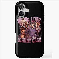 I Love Johnny Cage iPhone Tough Case