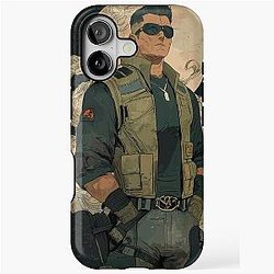 Johnny Cage Mortal Kombat iPhone Case