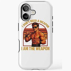 Action Hero Johnny Cage Inspired Mortal Kombat iPhone Case