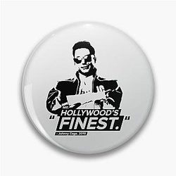 Mr. Hollywood's Finest - Johnny Cage Quotes Pin