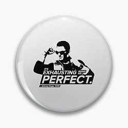 Being Perfect - Johnny Cage Quotes Pin