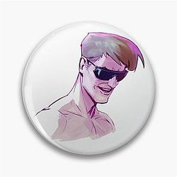 Johnny Cage Minimal Pin