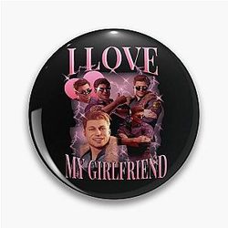 I Love My Girlfriend Johnny Cage Pin