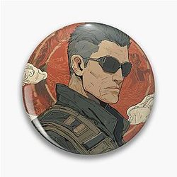 Hollywood Johnny Cage Mortal Kombat Pin