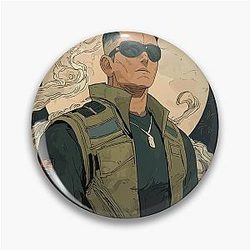 Johnny Cage Mortal Kombat Pin