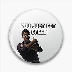 You got caged Johnny Cage meme Pin