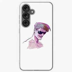 Johnny Cage Head Soft Case for Samsung Galaxy