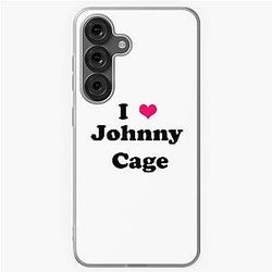Johnny Cage black Samsung Galaxy Case