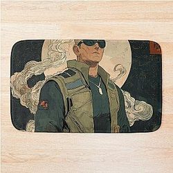 Johnny Cage Mortal Kombat Bath Mat
