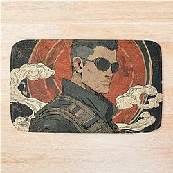 Hollywood Mortal Kombat Bath Mat