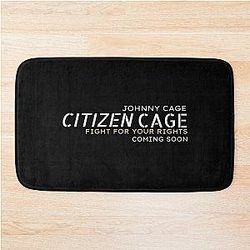 Citizen: Johnny Cage Video Game Bath Mat