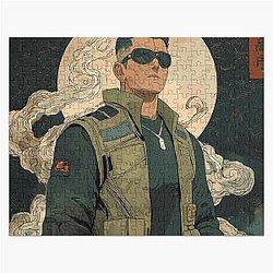 Johnny Cage Mortal Kombat Puzzle