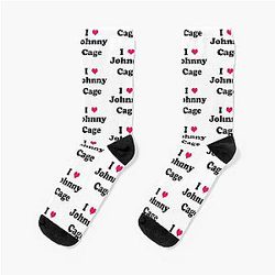Johnny Cage - Black Socks