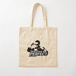 Being Perfect Johnny Cage Quotes Cotton Tote Bag
