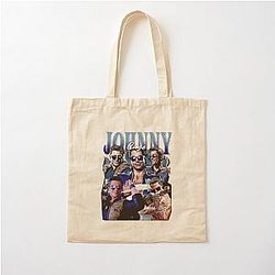 Johnny Cage Vintage Cotton Tote Bag