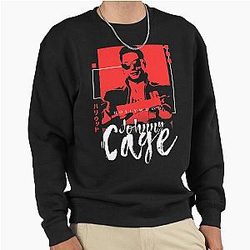 Hollywood Johnny Cage Klose Kombat Pullover Sweatshirt