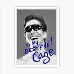 Johnny Cage Mk2 sticker