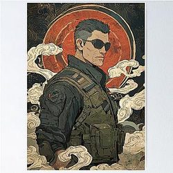 Hollywood Johnny Cage Mortal Kombat Poster