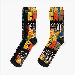Johnny Cage Tribute Socks