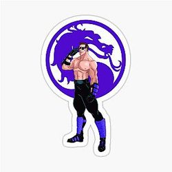 Mortal Kombat Johnny Cage Sticker