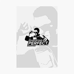 Being Perfect Johnny Cage Quotes Photographic Print