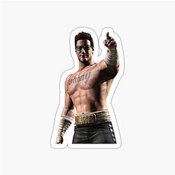 Johnny Cage From Mortal Kombat Sticker